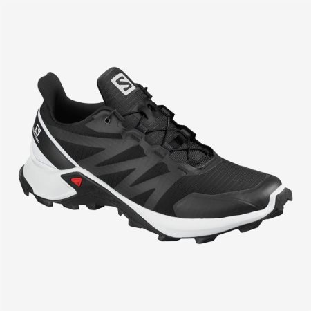 Scarpe Trail Running Salomon SUPERCROSS Uomo Nere IT 5-L86